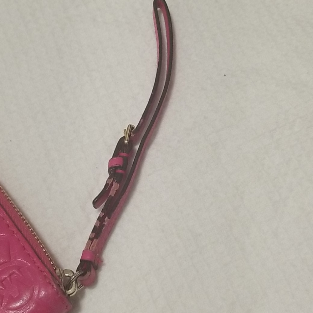 Michael Kors Pink Monogram Long Wallet - Picture 6 of 13